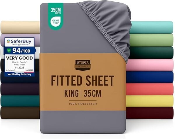 Utopia Bedding Fitted Sheet King